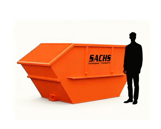 7cbm Erdaushubcontainer